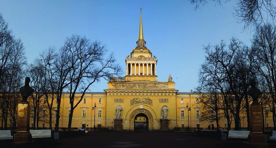 Admiralty building, Russia