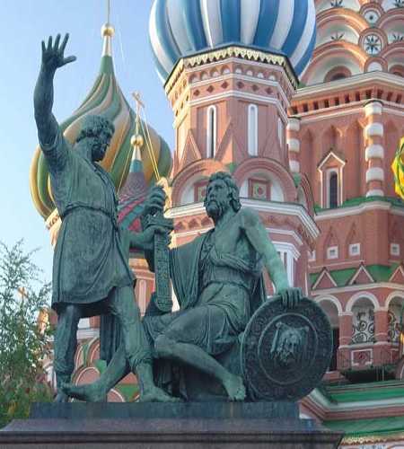 Monument to Minin and Pozharskiy, Russia