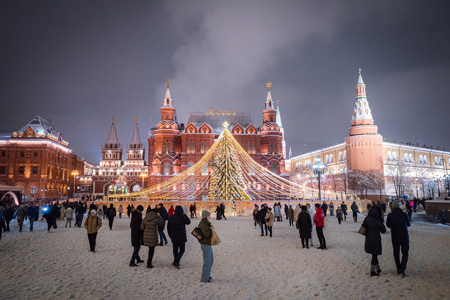 Manezhnaya square, Russia