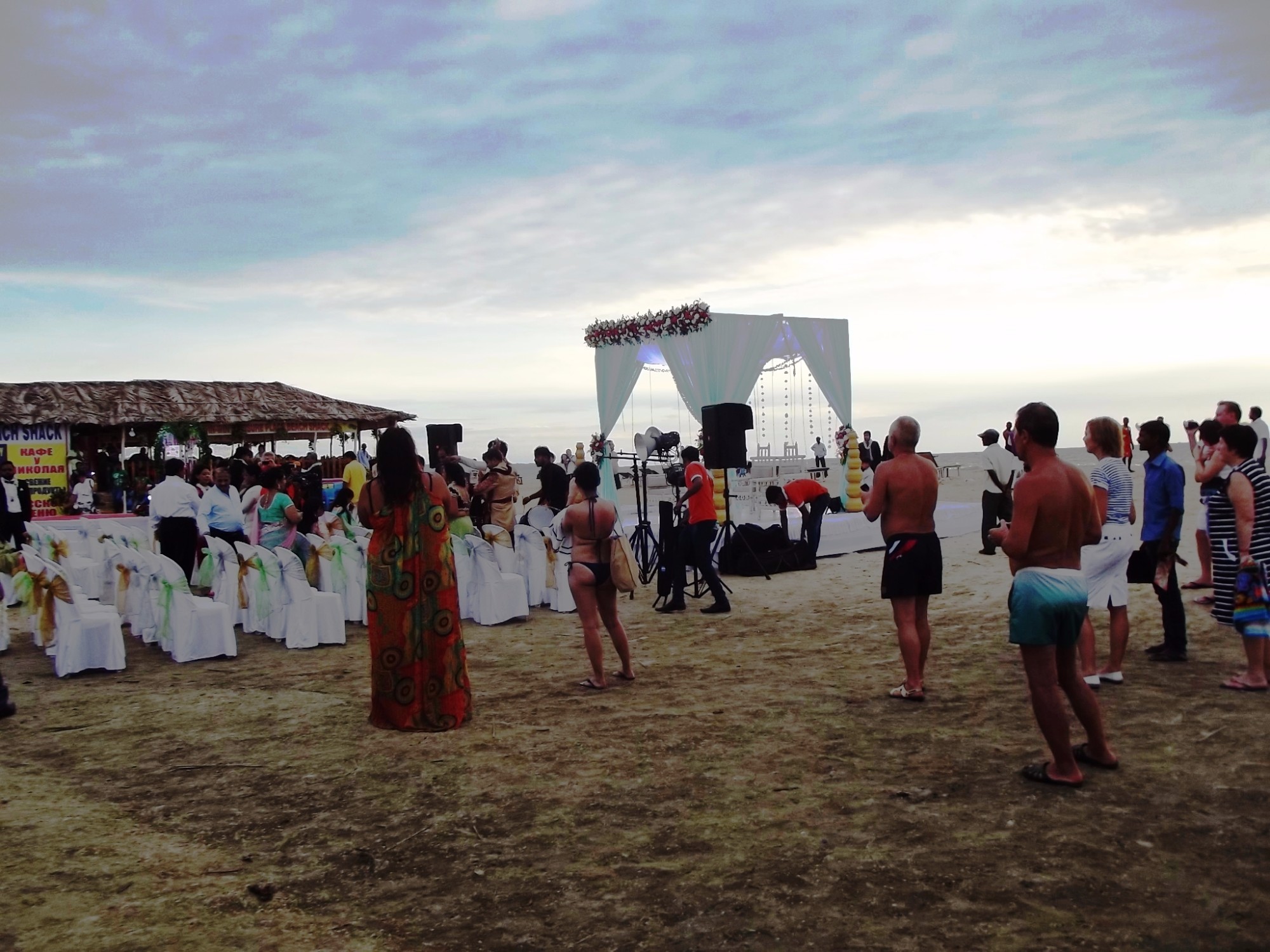 Пляж Кавелоссим <br/>
Cavelossim Beach<br/>
Индийская свадьба