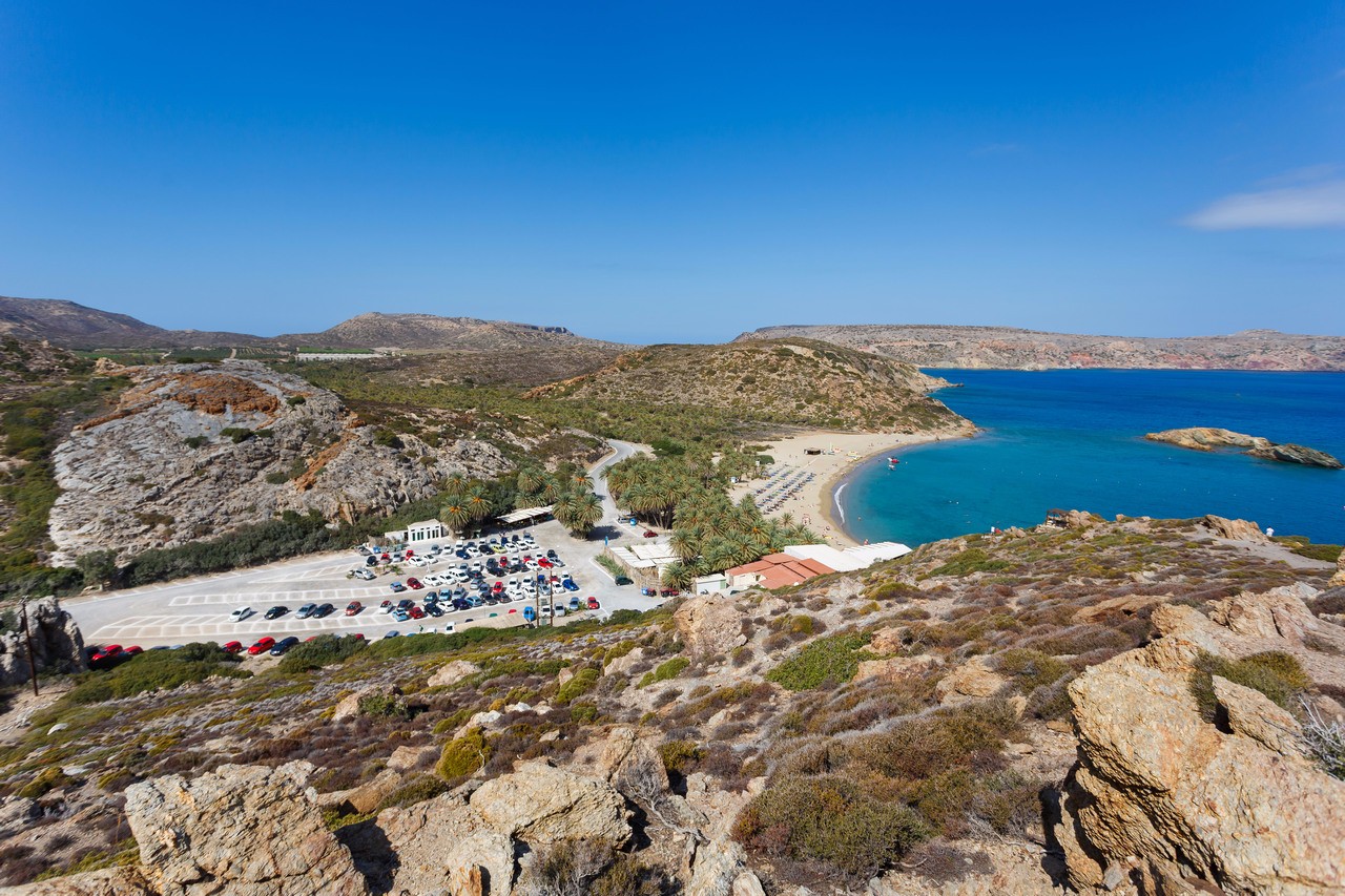 Vai beach, Греция