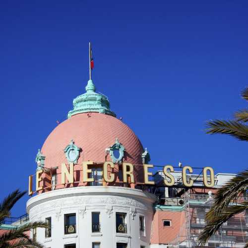 Hotel Negresco is a famous and luxury hotel located at the famous Promenade des Anglais in Nice, France.