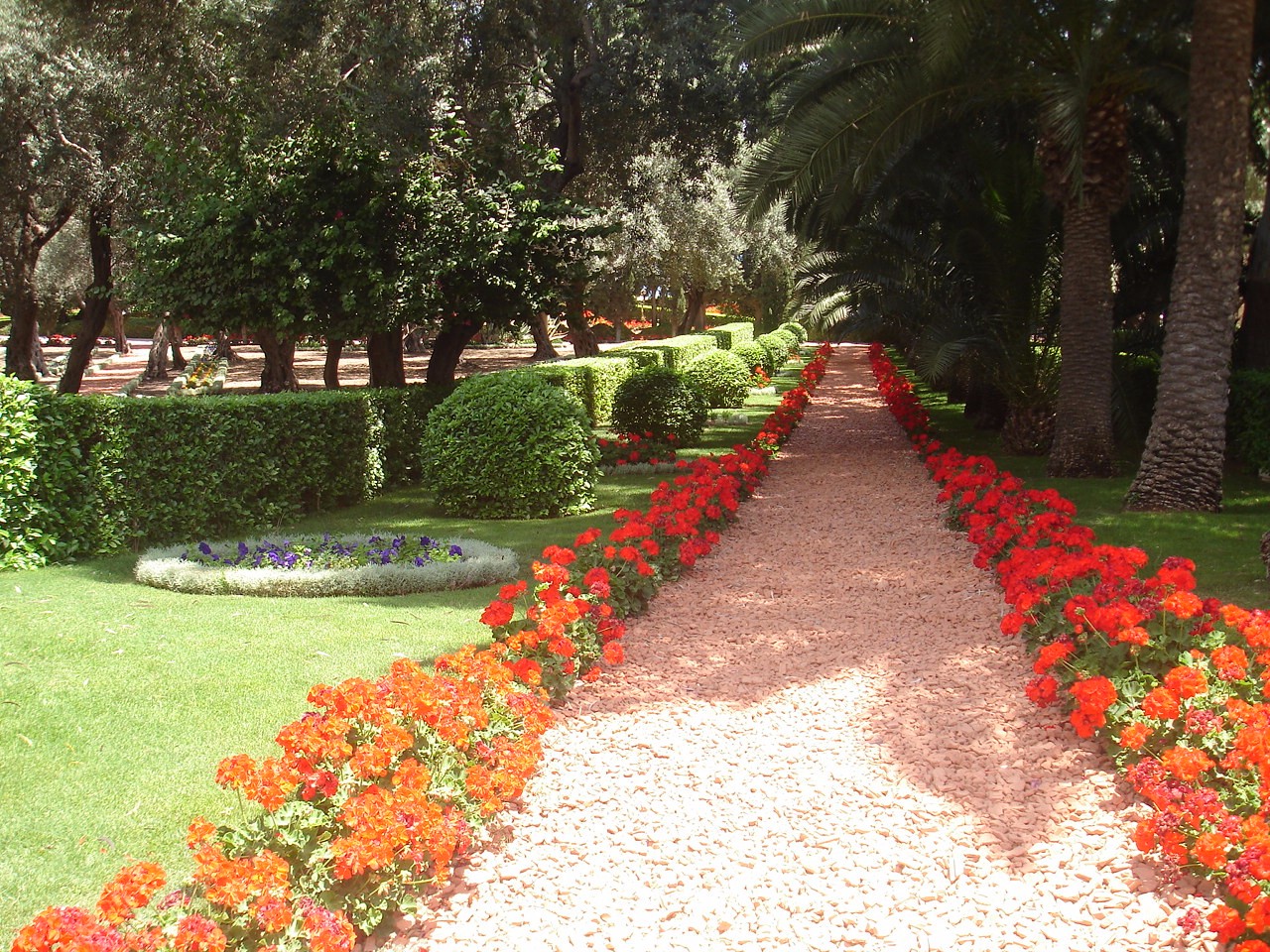 бахайские сады, Israel