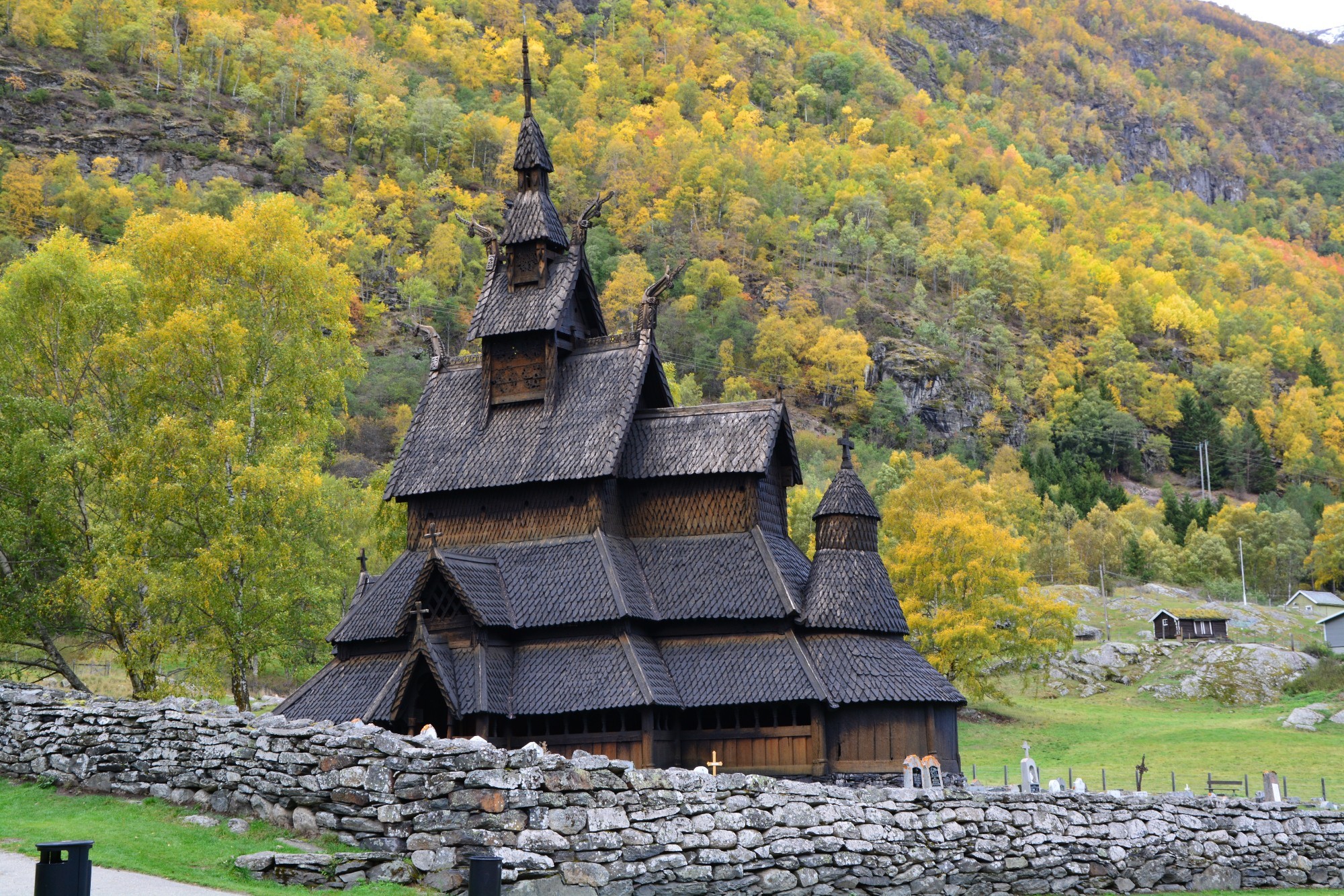 Ставкирка в Боргунде, Норвегия