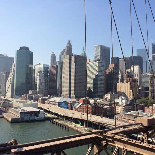 Вид с Бруклинского моста