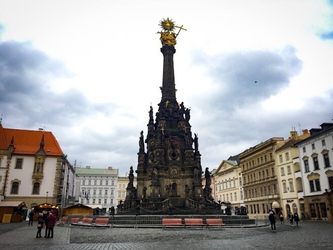 Колонна Пресвятой Троицы — чумной столб, расположенный на Верхней площади в Оломоуце, Чехия. В 2000 году Колонна Пресвятой Троицы была внесена в число памятников Всемирного наследия как выдающееся произведение центрально-европейского барокко.