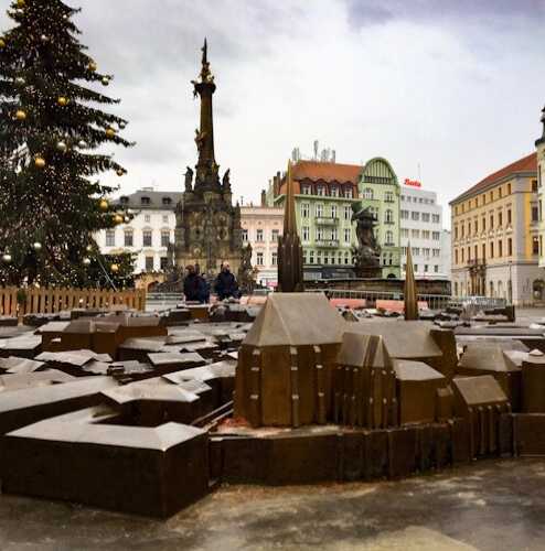 Макет исторической части города, Чехия