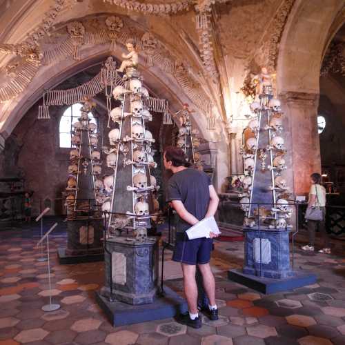 Kostnice Charnel House, Czech Republic