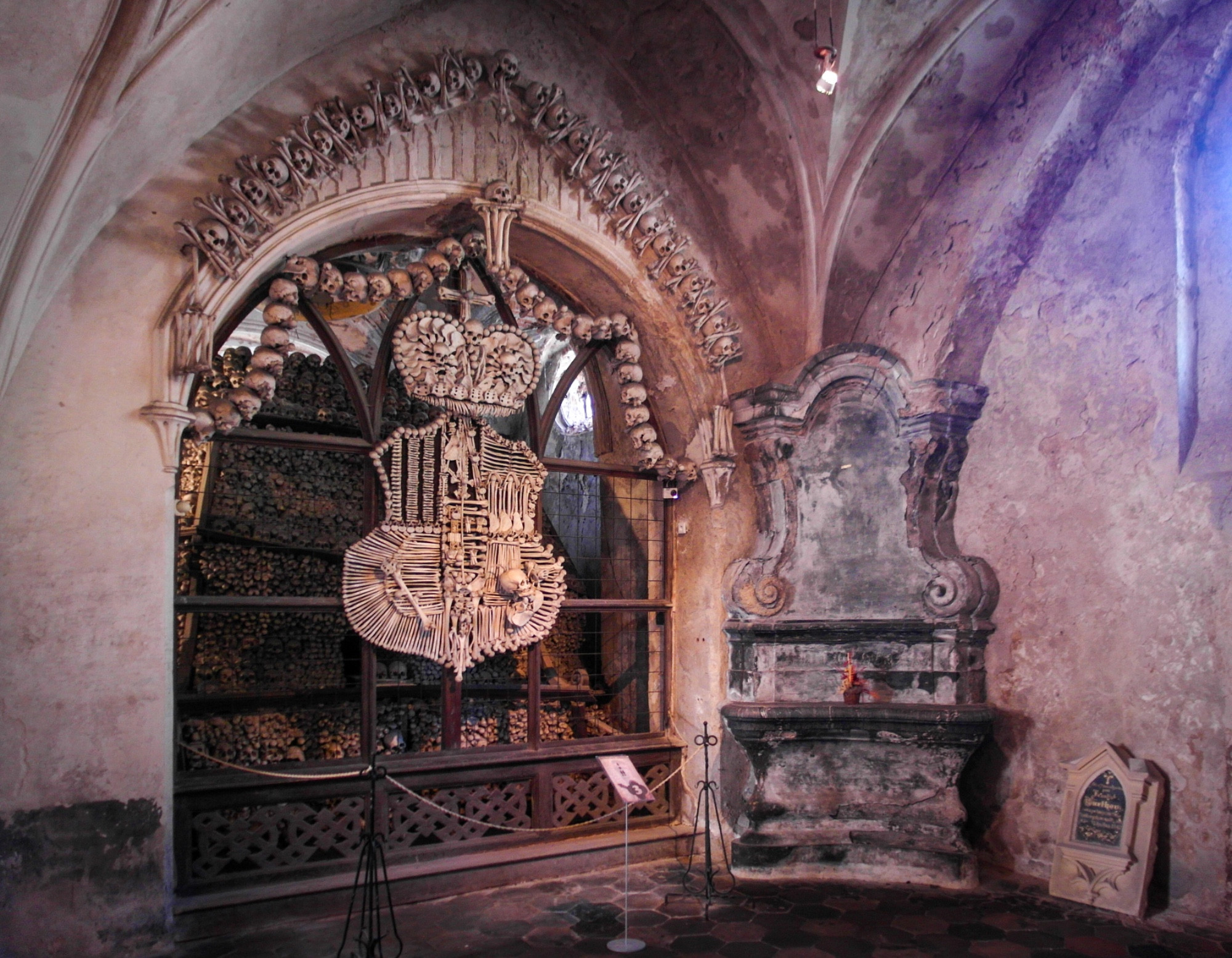 Kostnice Charnel House, Czech Republic