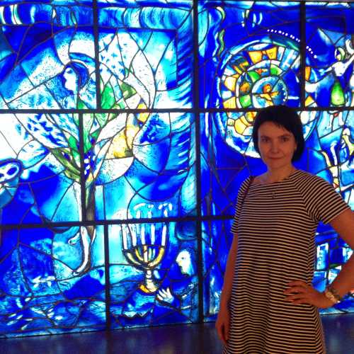 Витражи М.Шагала в Chicago Institute of Art