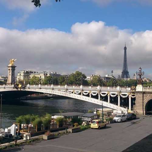 Alexander's bridge, Paris