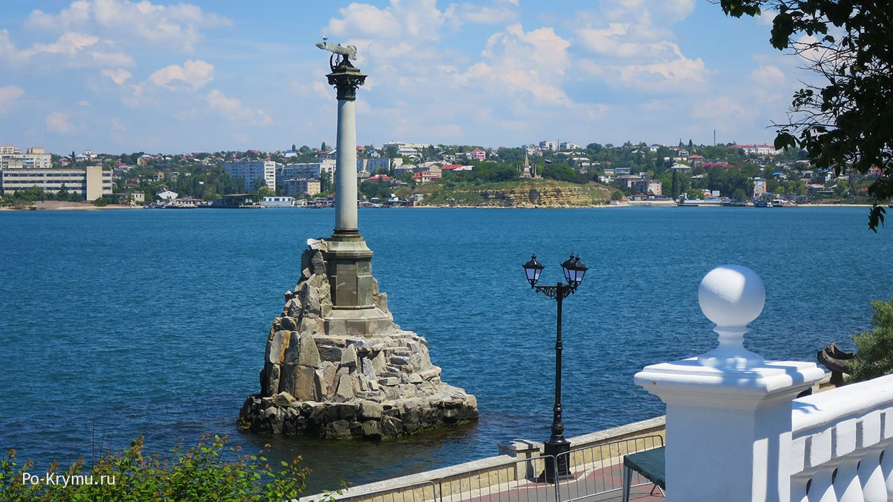 Севастополь. Памятник затонувшим кораблям