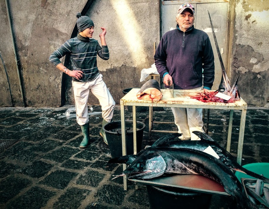 Рыбный рынок в Катанье