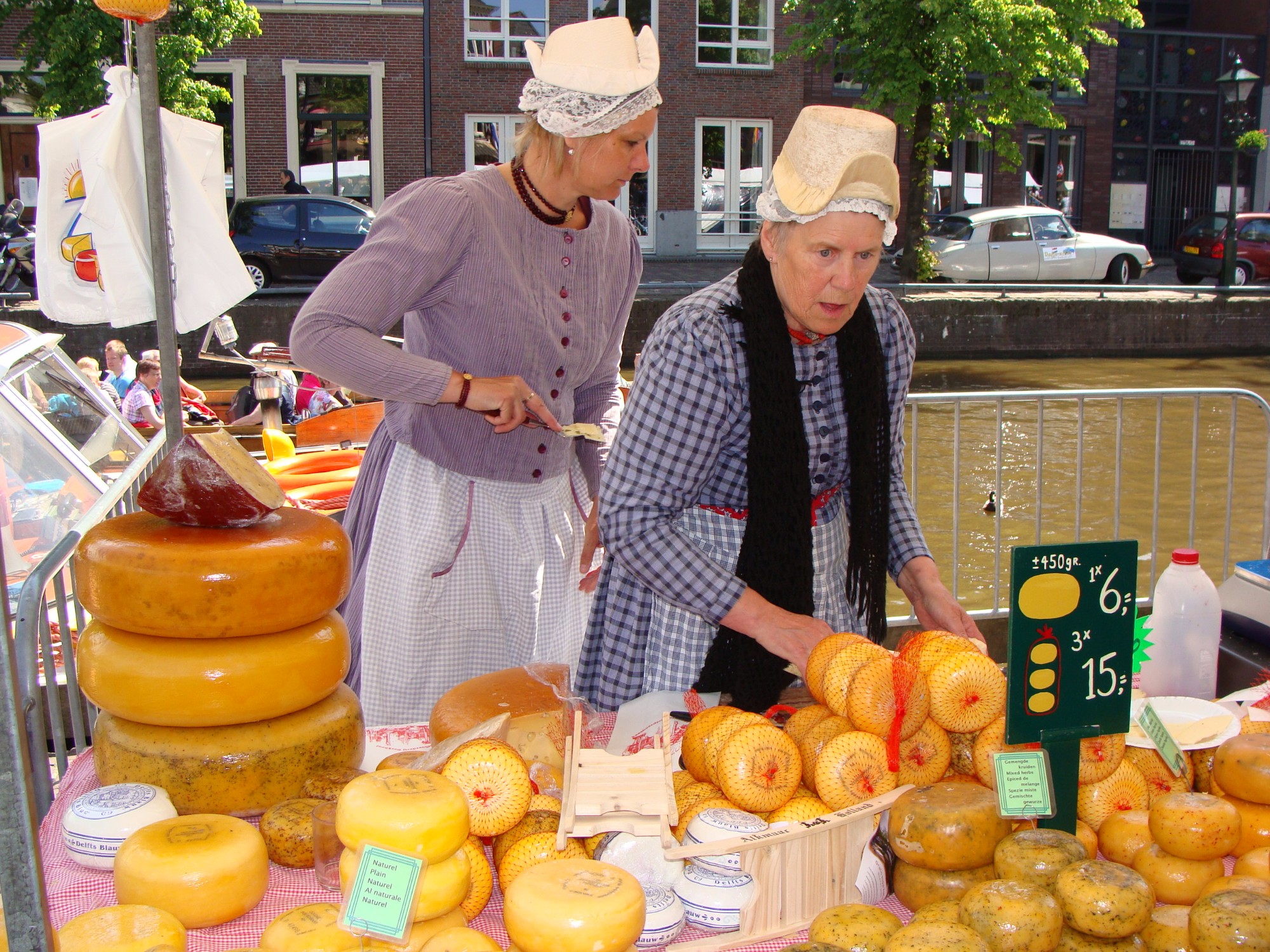 Ярмарка сыра в Алкмаре