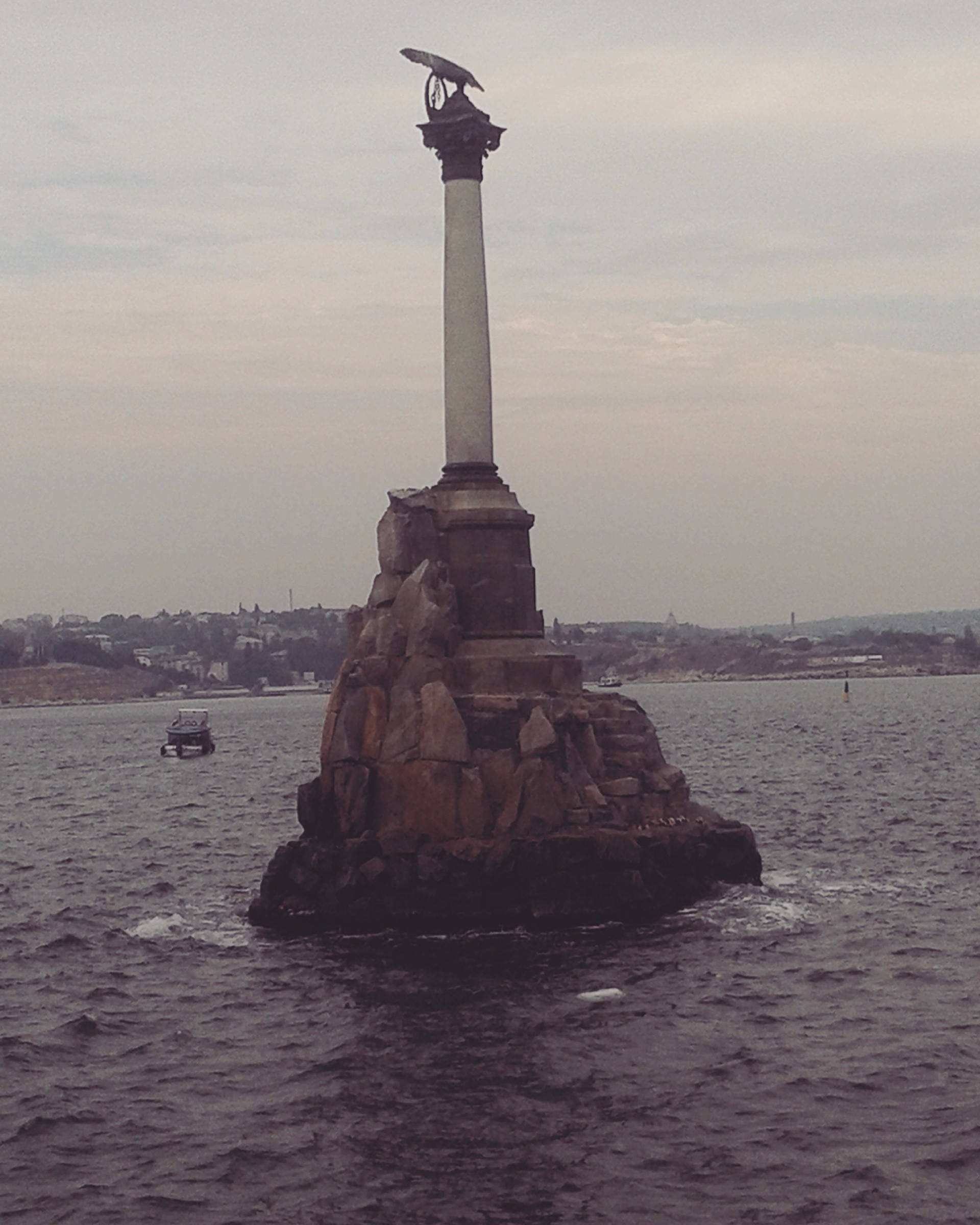 Севастополь, Памятник «Утонувший корабля», сентябрь 2015