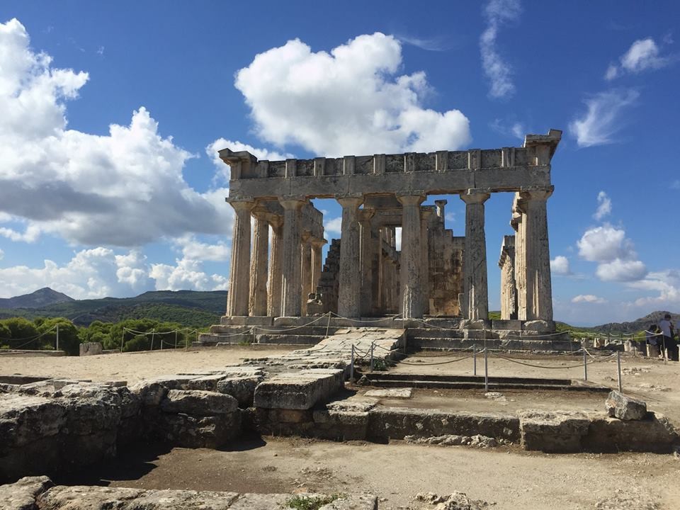 Greece, Attiki, Aigina, Aigina,the Temple of Afaia<br/>
Греция, о. Эгина, Храм Афины Афайи (Невидимой)
