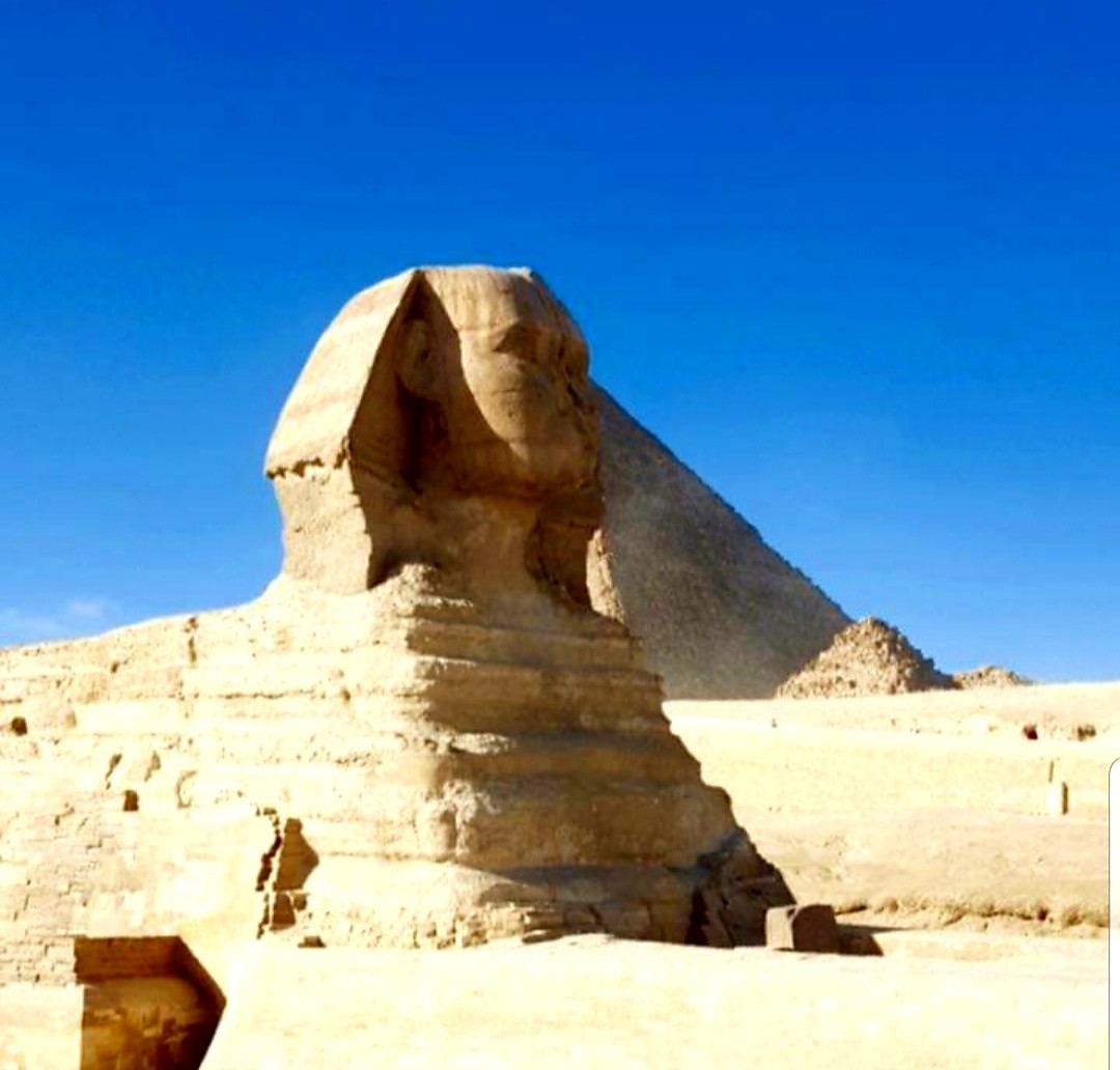 The Sphinx & The Great Pyramids of Gyza.