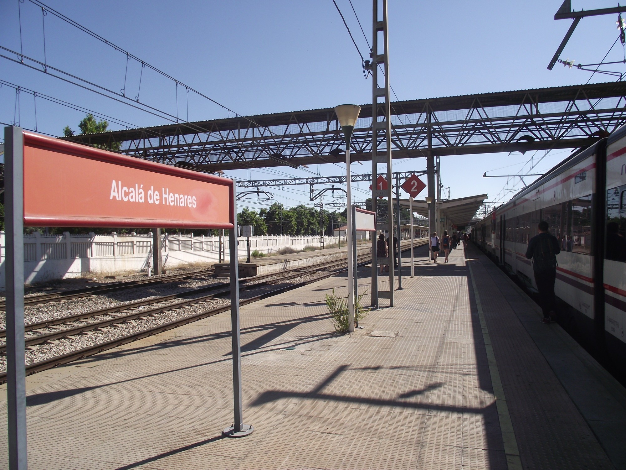 Алькала-де-Энарес. Железнодорожная станция. (31.07.2018)
