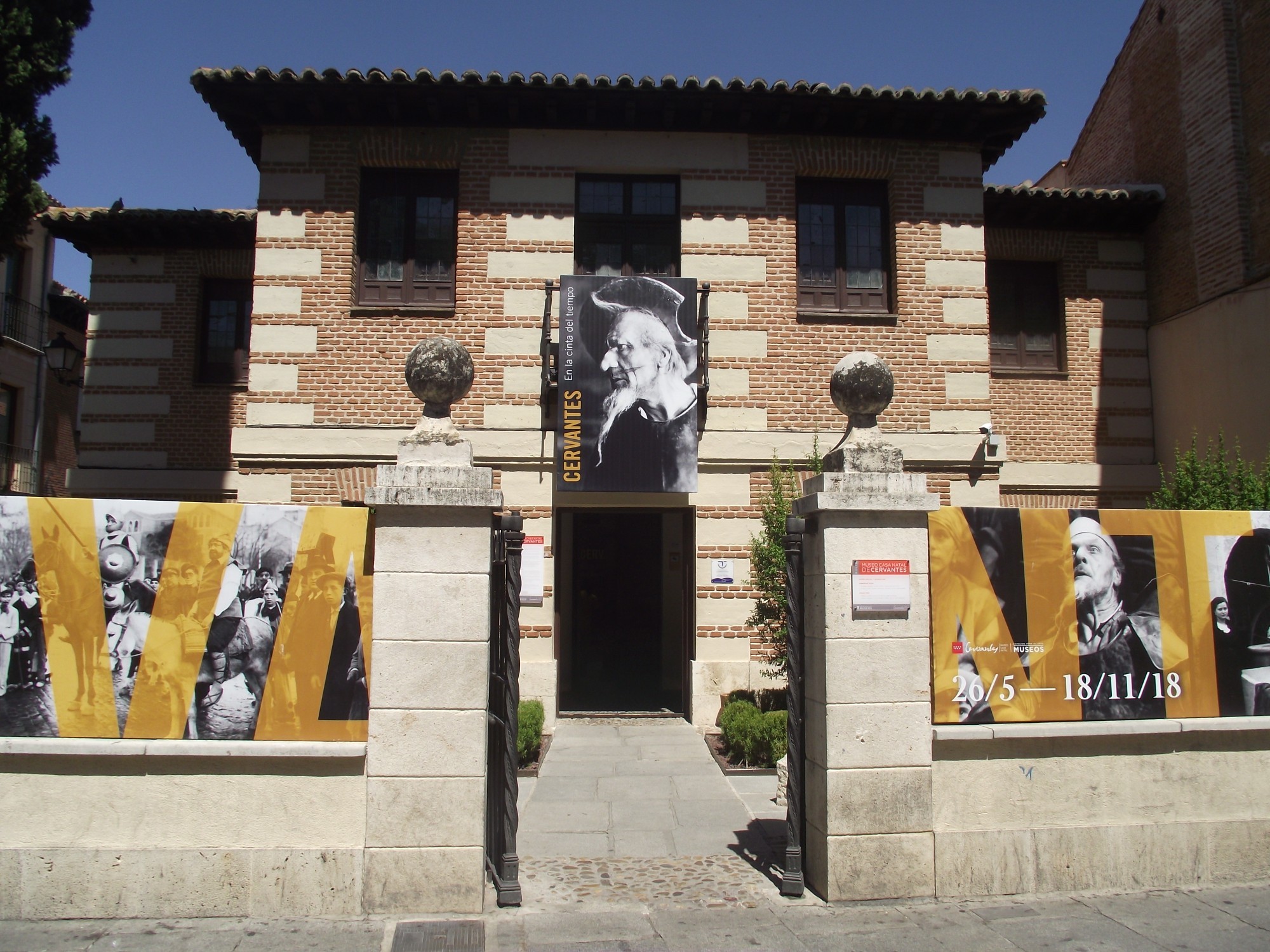 Алькала-де-Энарес. Дом-музей Сервантеса. (31.07.2018)