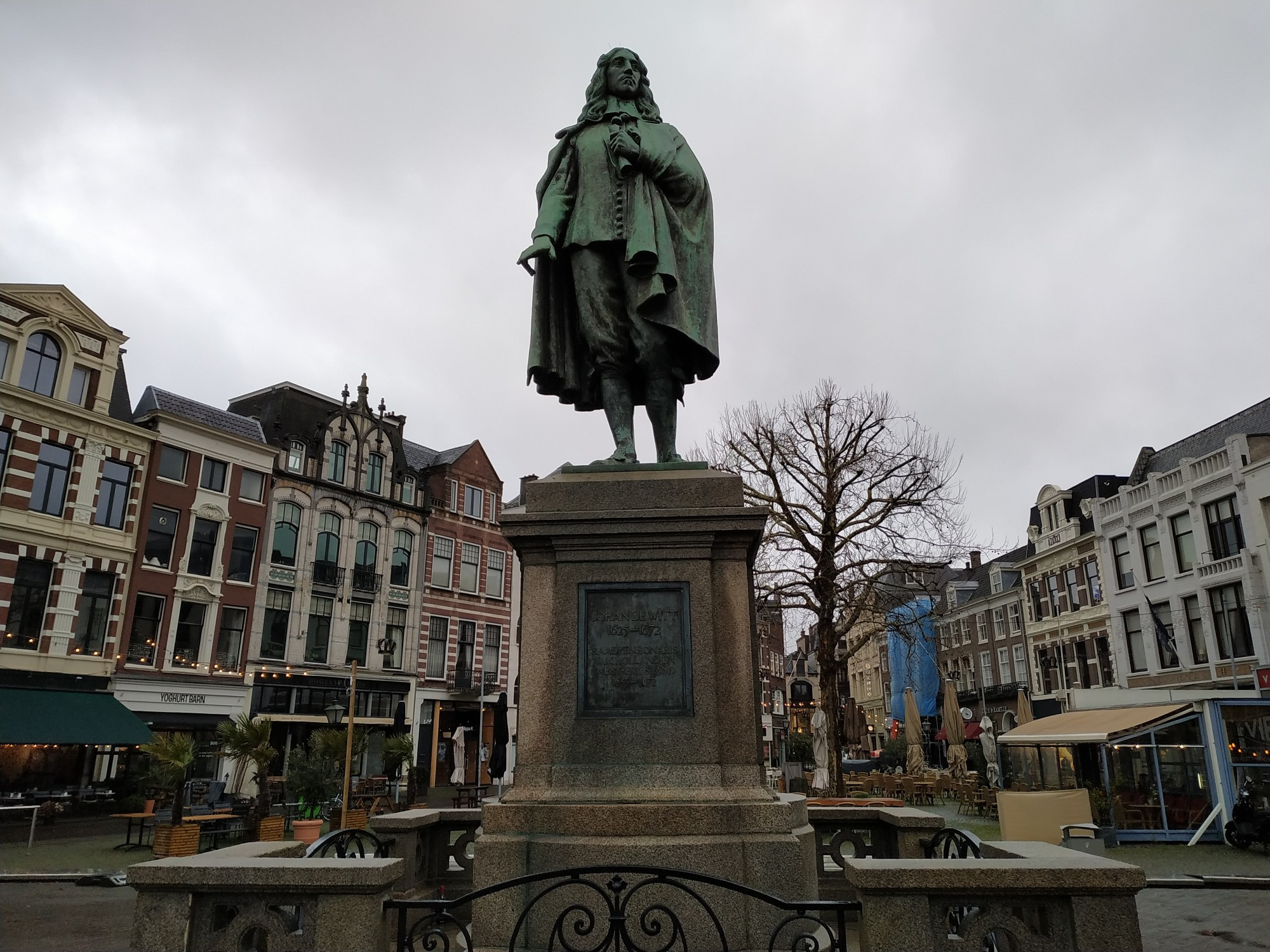 Гаага. Памятник Йохану де Витту. (16.03.2019)