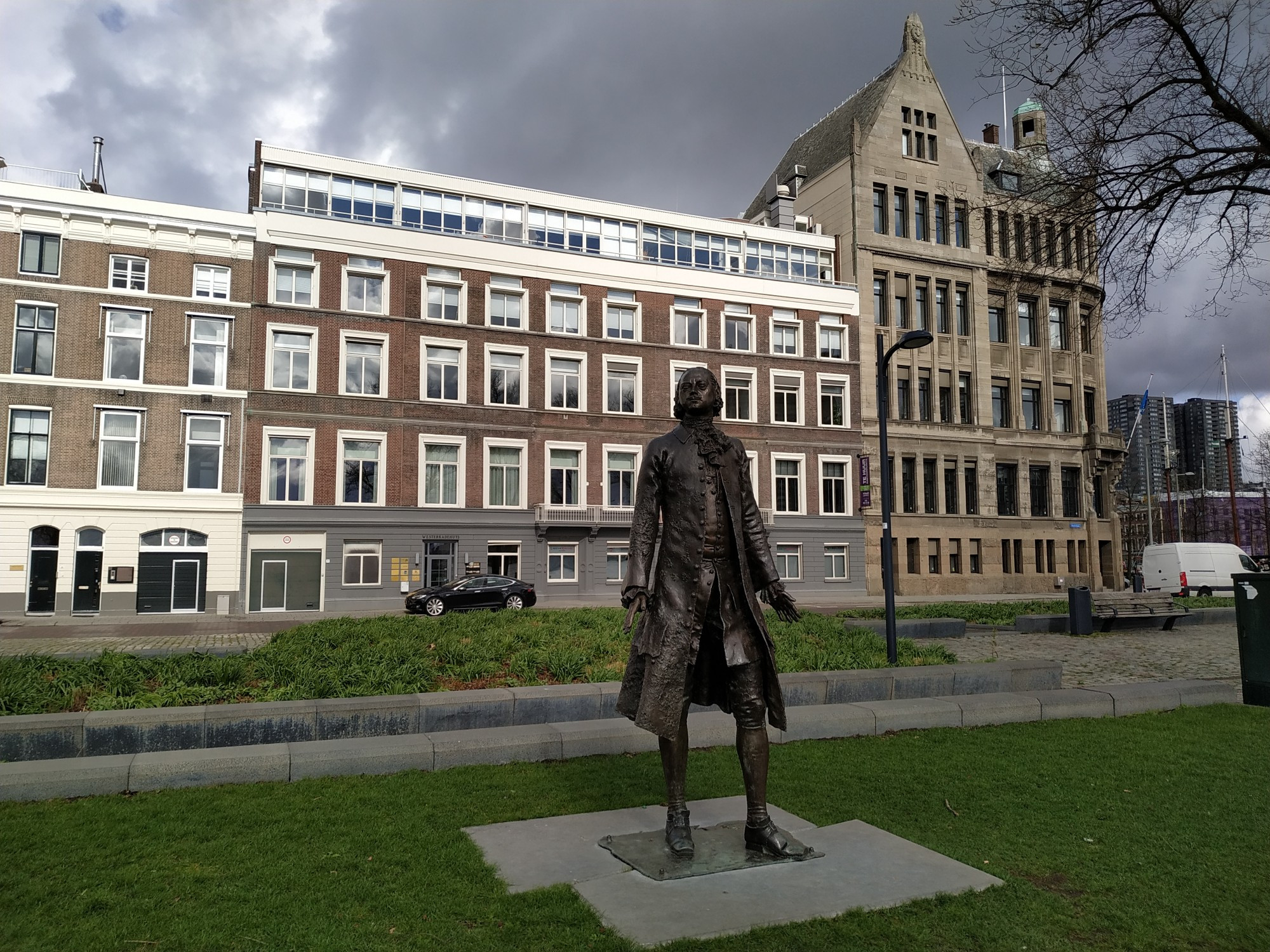 Роттердам. Памятник Петру Великому. (17.03.2019)