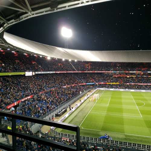 Роттердам. Стадион «Фейеноорд». Матч «Фейеноорд» — «Виллем II». (16.03.2019)