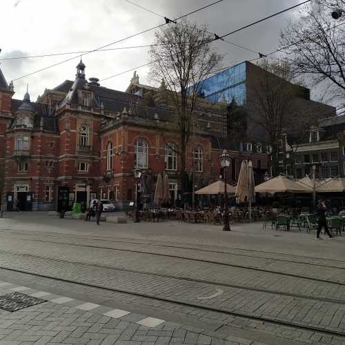 Амстердам. Площадь Лейдсеплейн. (18.03.2019)