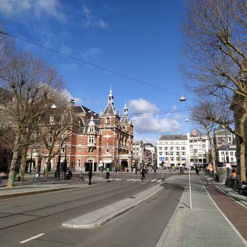 Амстердам. Площадь Лейдсеплейн. (18.03.2019)