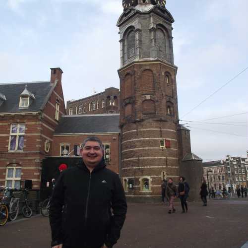 Амстердам. Я у Монетной башни. (09.01.2018)