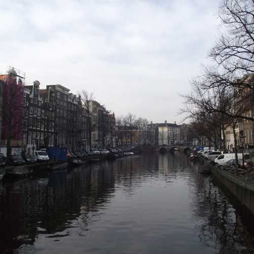 Амстердам. Канал Кайзерграхт. (09.01.2018)