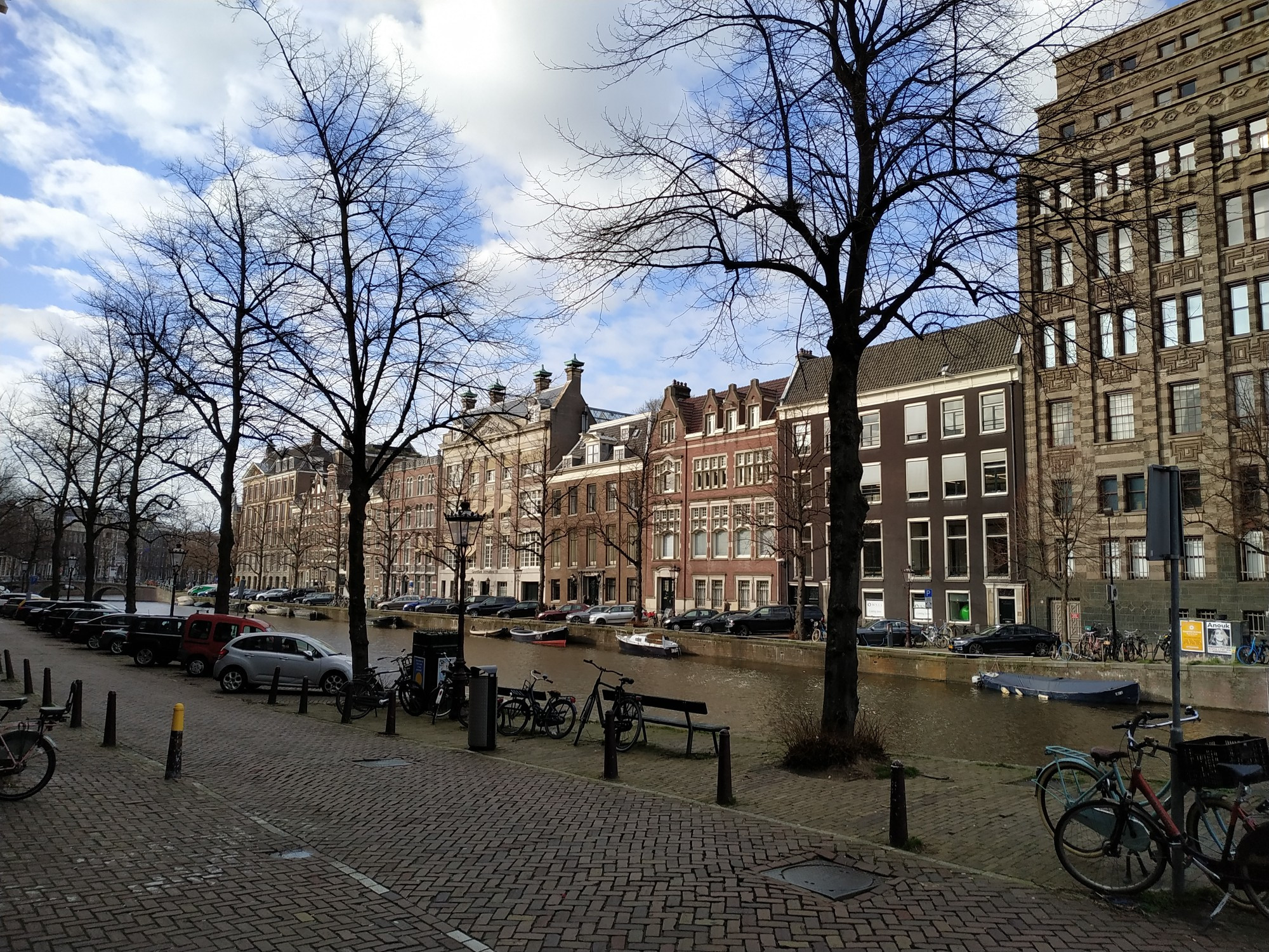 Амстердам. Канал Кайзерграхт. (18.03.2019)