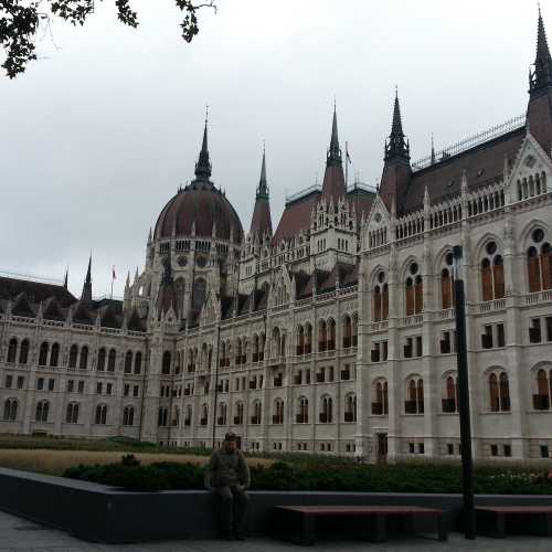 Будапешт. Я на фоне здания Парламента. (14.09.2014)