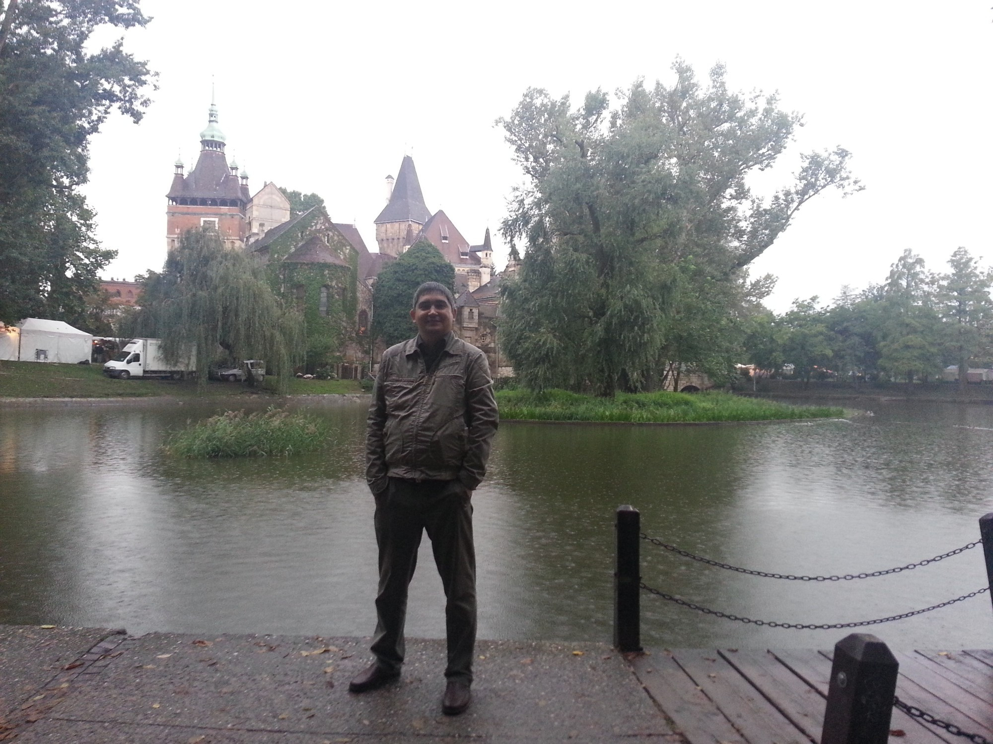 Будапешт. Я в парке Варошлигет. (14.09.2014)