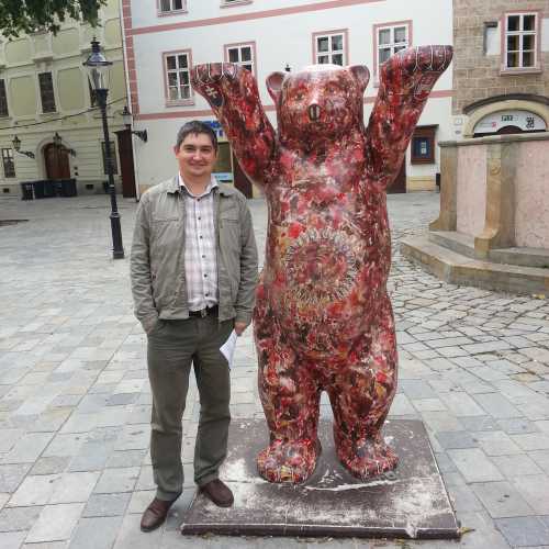 Братислава. Я и превед-медвед :) (16.09.2014)