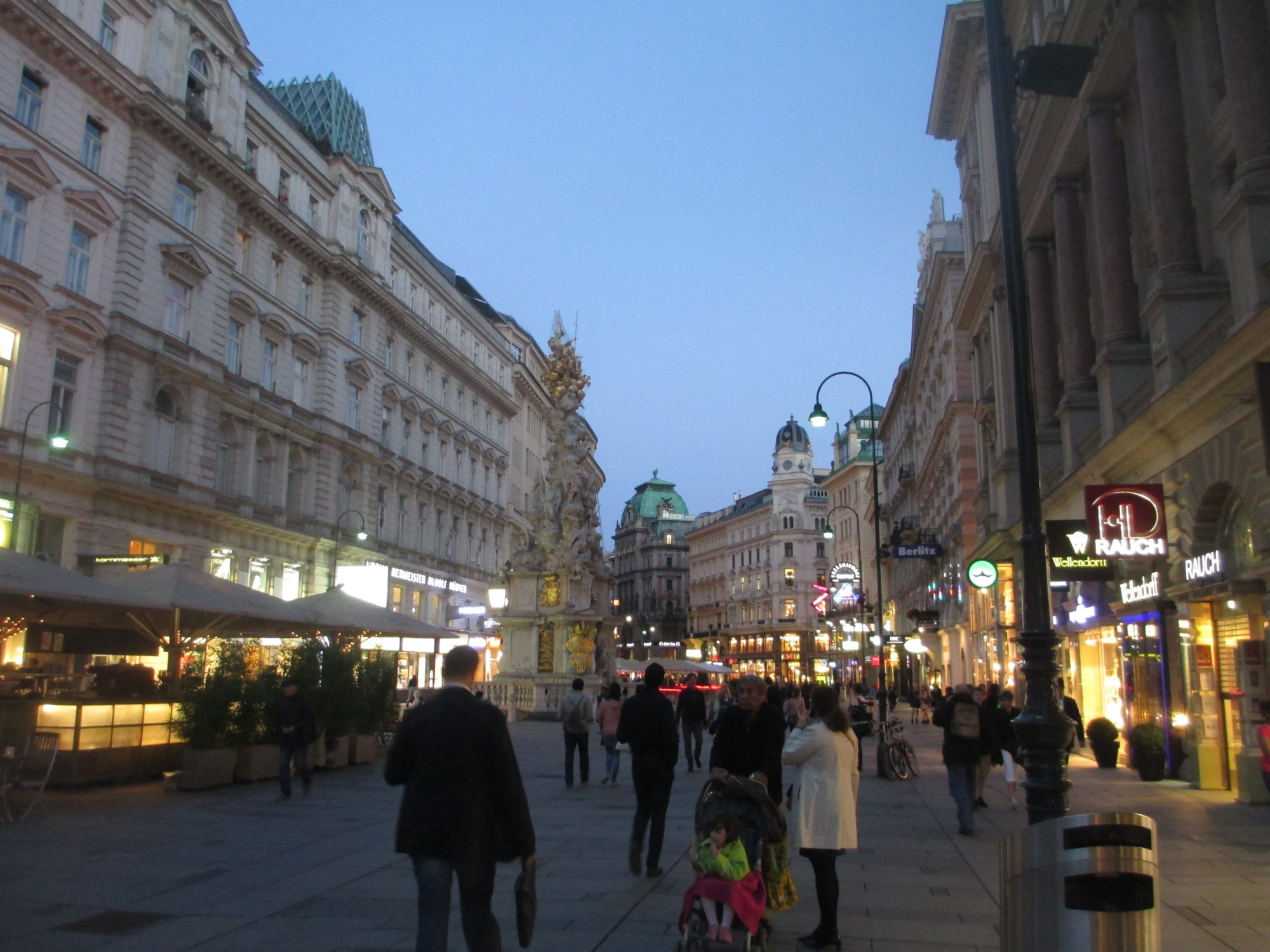 Вена. Улица Граббен. (17.09.2014)