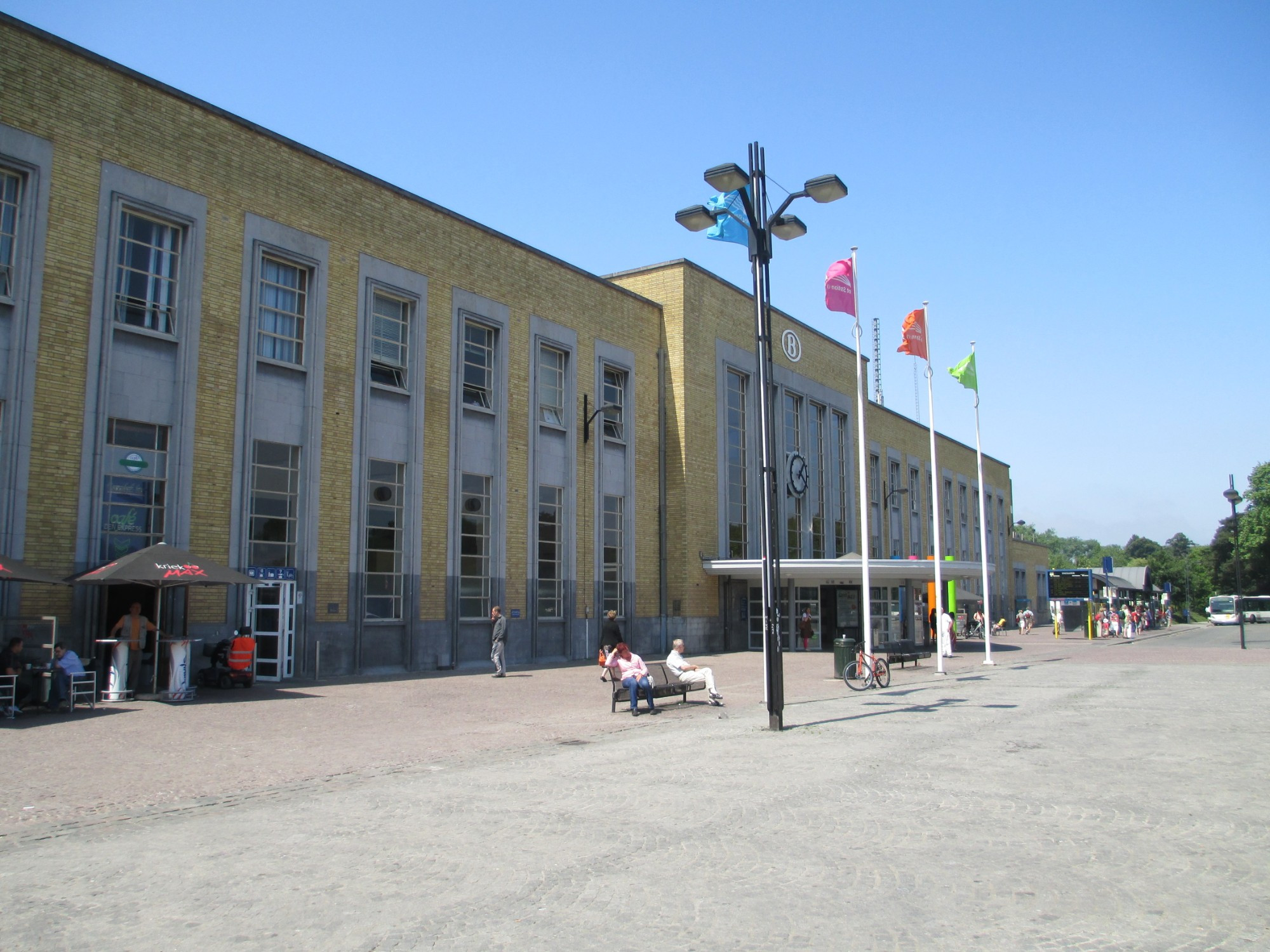 Брюгге. Железнодорожный вокзал. (18.07.2013)