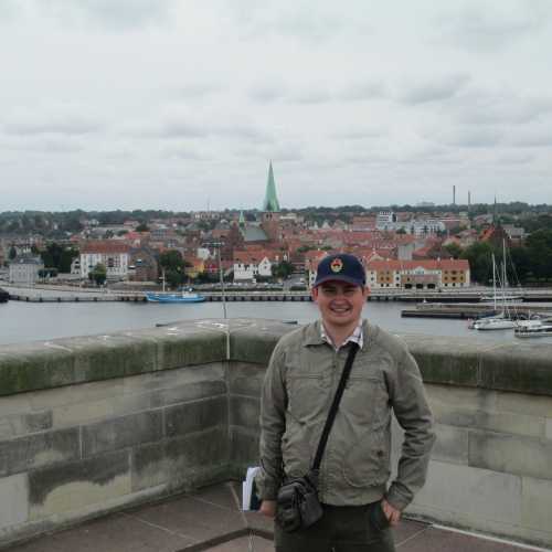 Хельсингёр. Я на крыше замка Кронборг. (14.07.2013)