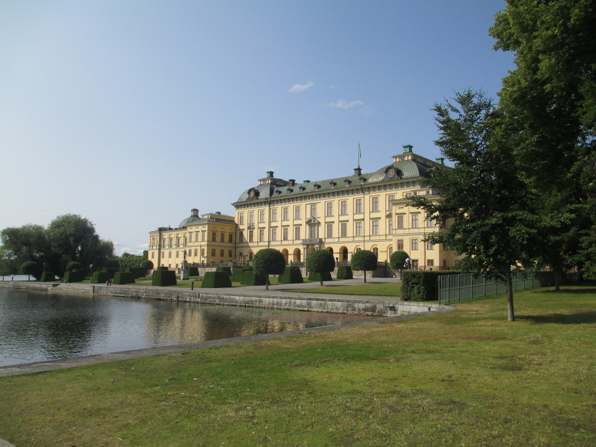 Стокгольм. Дворец Дроттнингхольм. (12.07.2013)