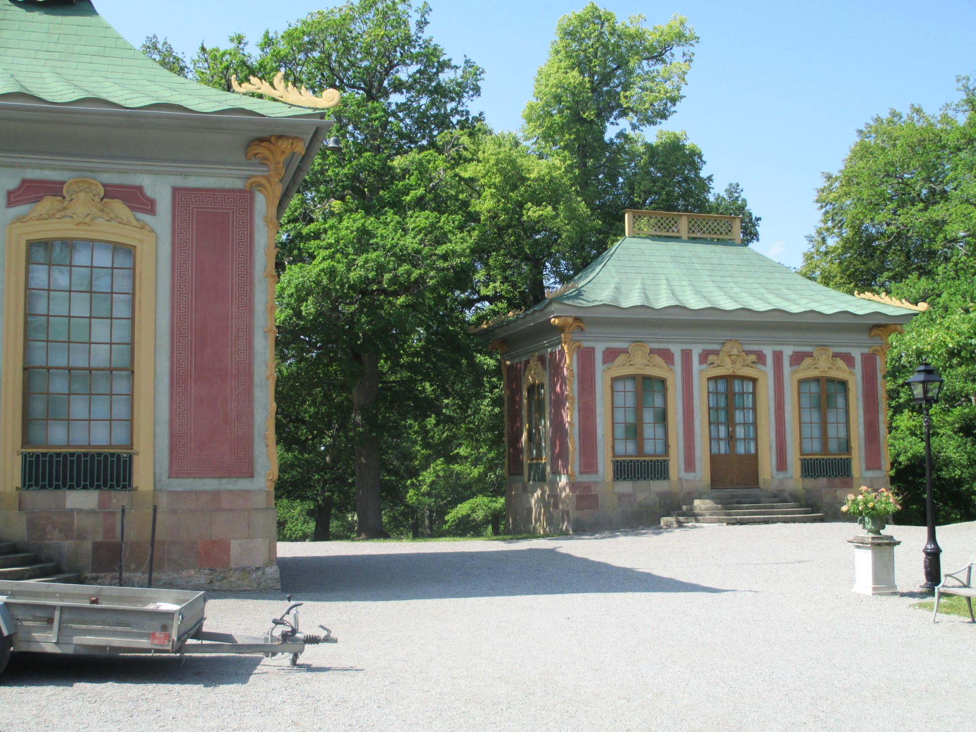 Стокгольм. Около дворца Дроттнингхольм. (12.07.2013)