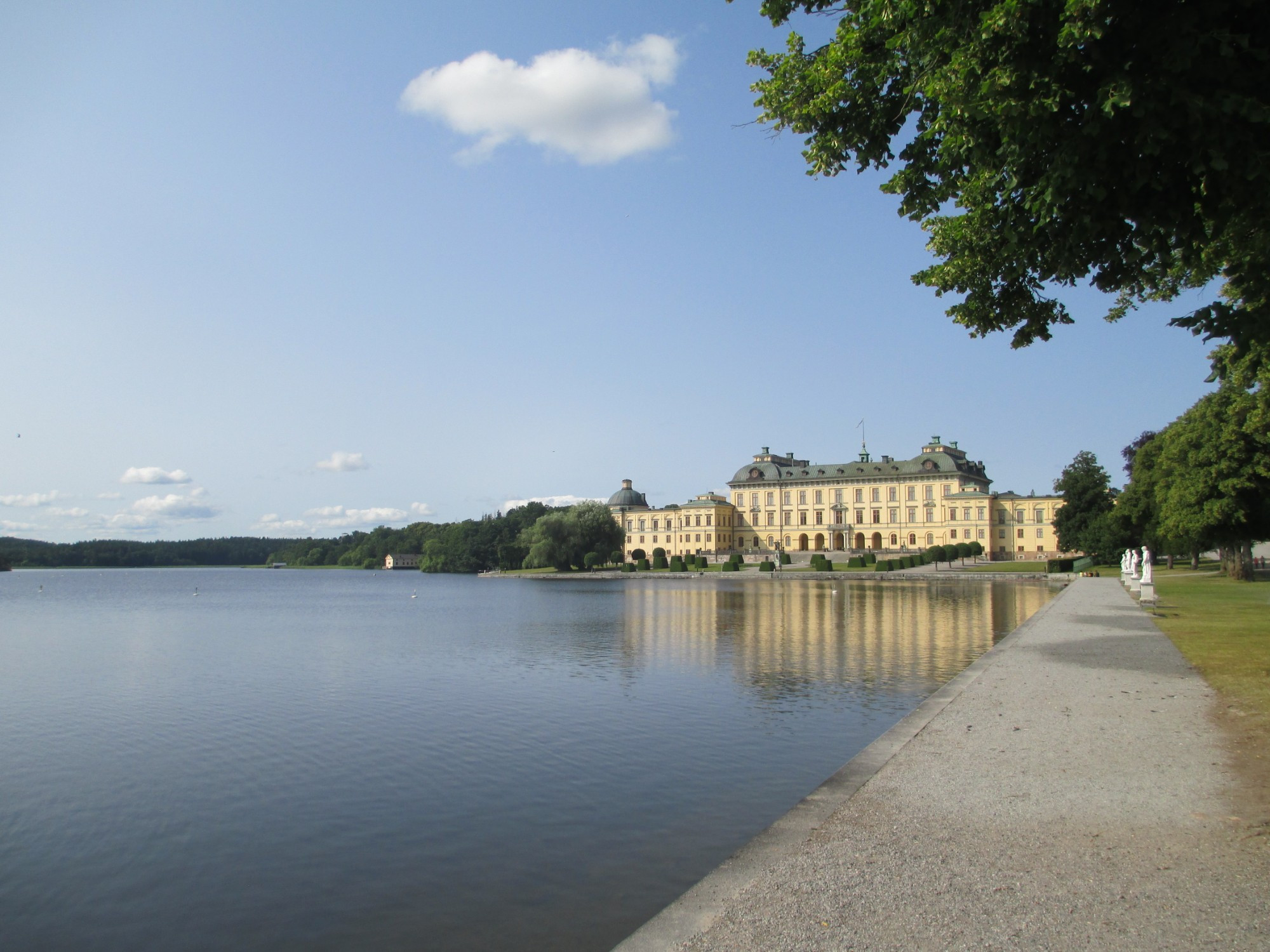 Стокгольм. Дворец Дроттнингхольм. (12.07.2013)