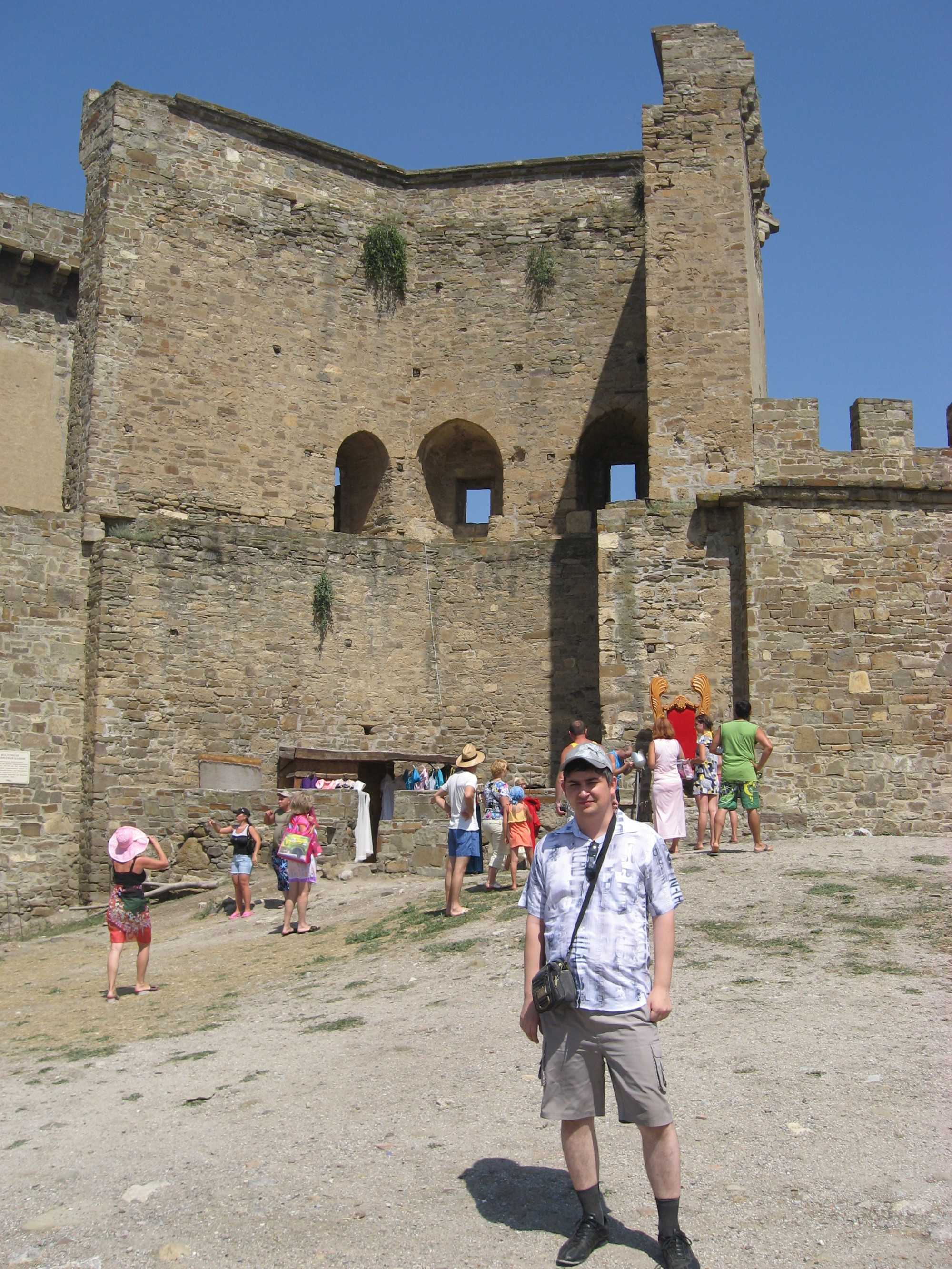 Судак. Я в Генуэзской крепости. (июль 2010)