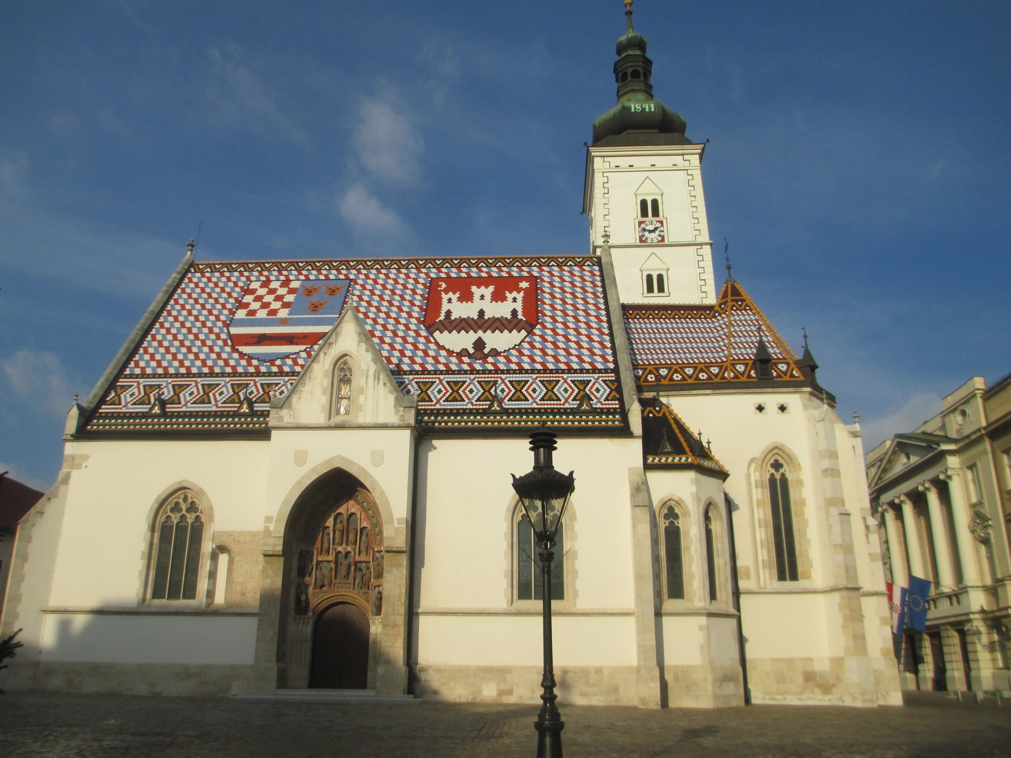 Загреб. Церковь Святого Марка. (03.01.2017)