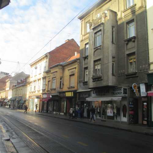 Загреб. Улица Илица. (03.01.2017)