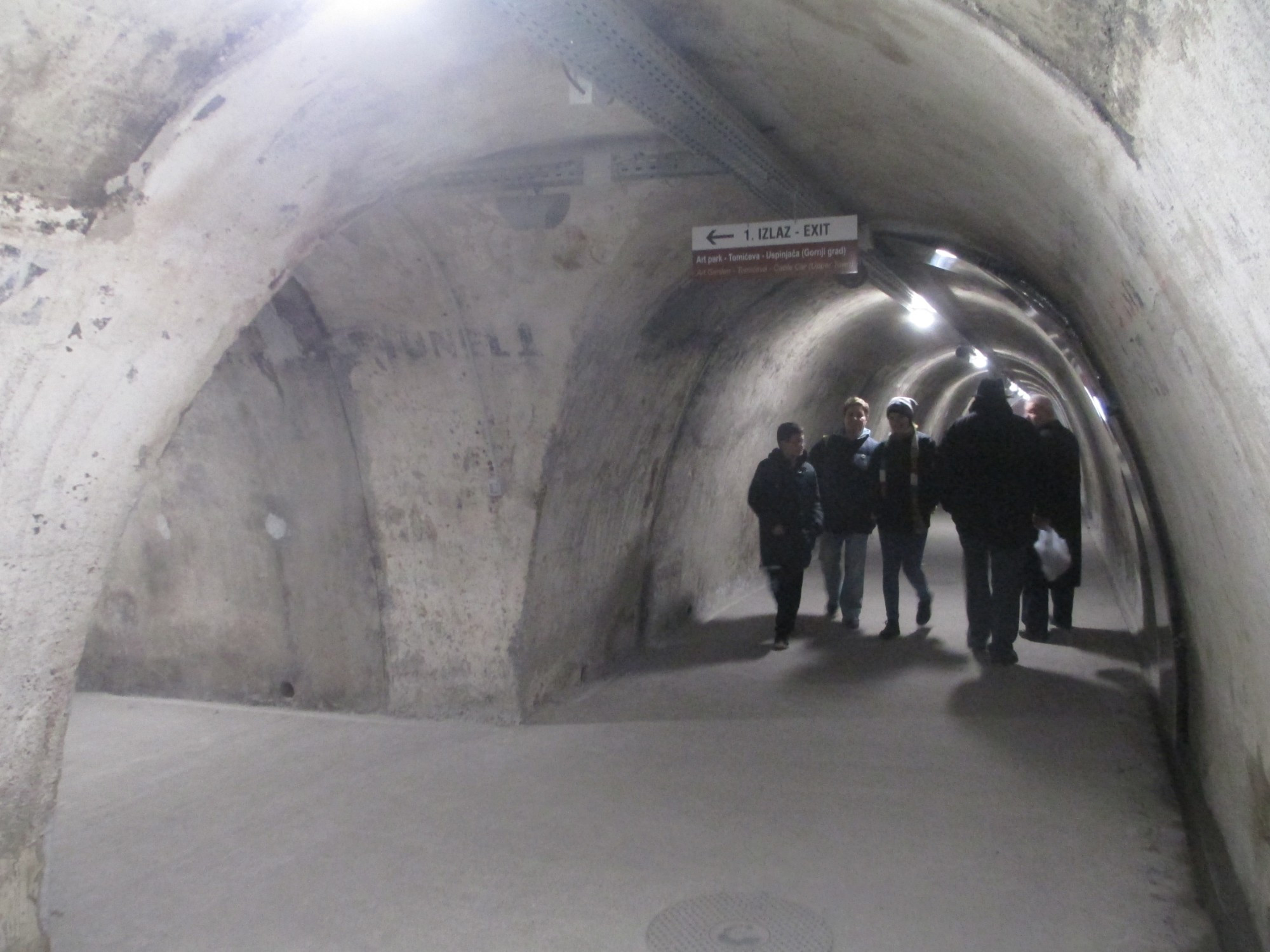 Загреб. Туннель Грич. (03.01.2017)