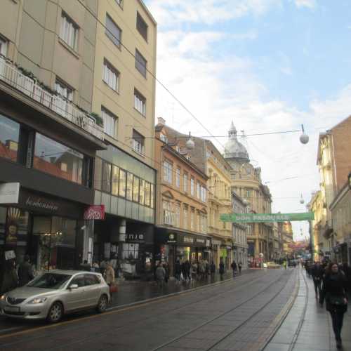 Загреб. Улица Илица. (03.01.2017)