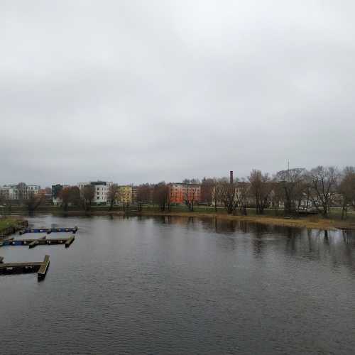 Тарту. Вид с моста Турусилд. (21.12.2019)
