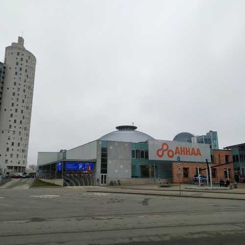 Тарту. Научно-развлекательный центр AHHAA и башня Тигуторн. (21.12.2019)