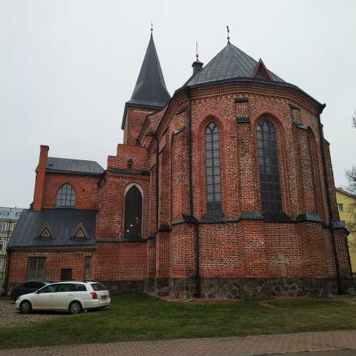 Тарту. Задняя часть церкви Святого Яна. (21.12.2019)
