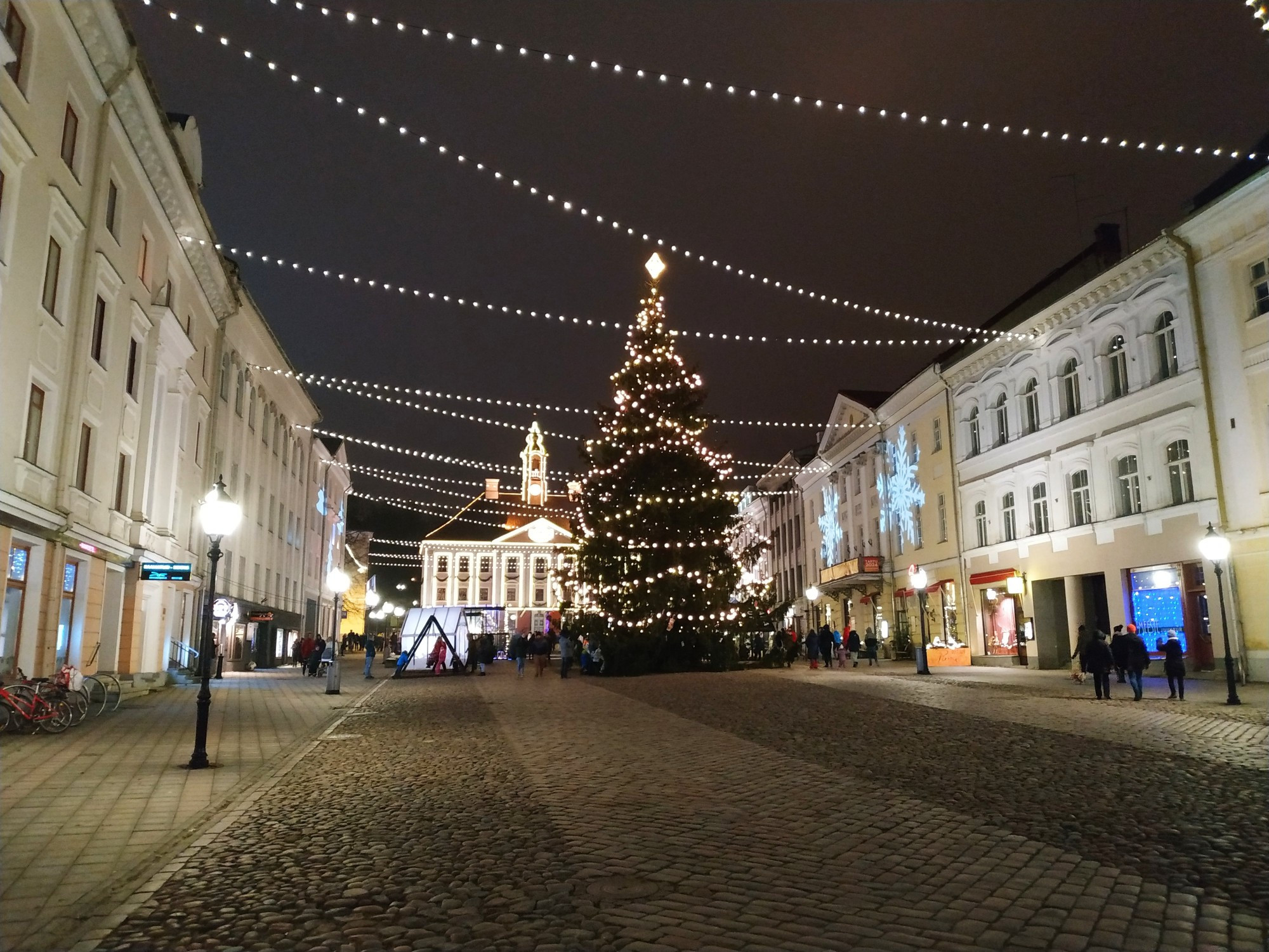 Тарту. Ратушная площадь. (21.12.2019)