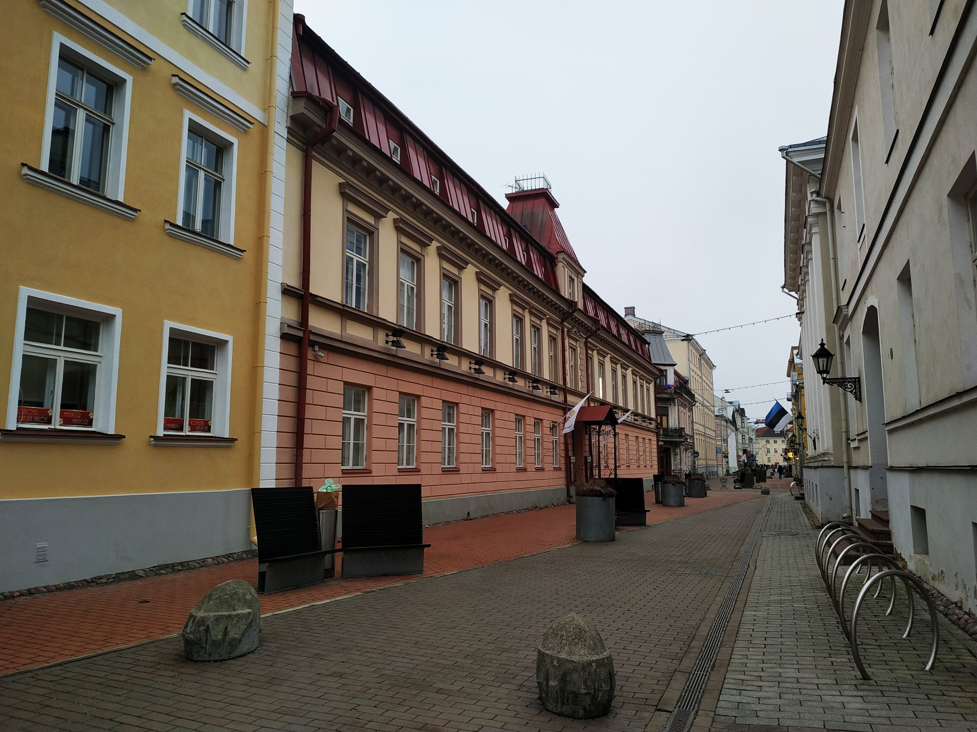 Тарту. Улица Рюютли. (21.12.2019)